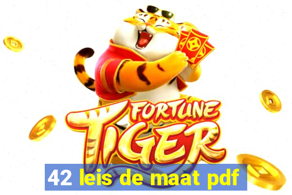 42 leis de maat pdf